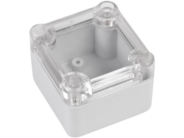 TRU COMPONENTS TC-7910848 Universalkabinetti 51 x 49 x 36 ABS-PC Grå 1 stk 1 stk