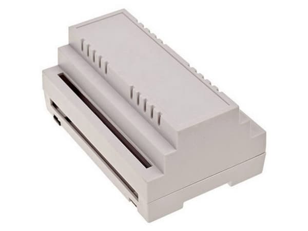 TRU COMPONENTS TC-7910908 DIN-nahkakaappi 139 x 89 x 63 ABS-V0 Grå 1 kpl