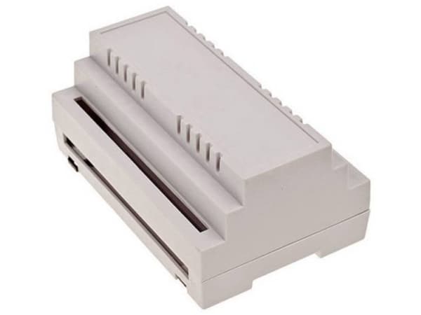 TRU COMPONENTS TC-7910908 DIN-nahkakaappi 139 x 89 x 63 ABS-V0 Grå 1 kpl