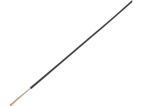 TRU COMPONENTS 1565625 Ajoneuvokaapeli FLRY-B 1 x 1,50 mm² Musta 50 m