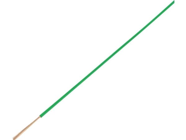 TRU COMPONENTS 1568656 Fordonskabel FLRY-A 1 x 1,50 mm² Grön 50 m