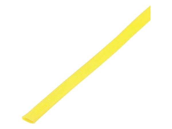 TRU COMPONENTS 1572540 CBBOX2028-YL Strømpeflexslange Gul PET 20 til 28 mm 5 m
