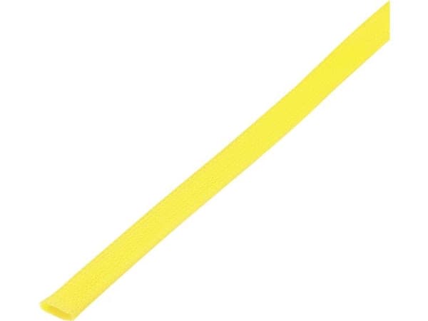 TRU COMPONENTS 1572540 CBBOX2028-YL Strømpeflexslange Gul PET 20 til 28 mm 5 m