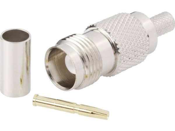TRU COMPONENTS 1579329 TNC-kontakt Anslutning, rak 50 Ω 1 st