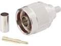 Miniatyrbild 1 av 2: TRU COMPONENTS 1579462 N-kontakt Kontakt, rak 1 st