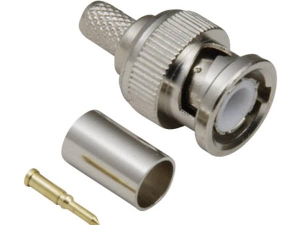 TRU COMPONENTS 1579562 BNC-kontakt Kontakt, rak 75 Ω 1 st