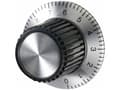Miniatyrbild 2 av 3: TRU KOMPONENTER Finkalibreringsskala Aluminium (anodiserat) (Ø x H) 37 mm x 23,3 mm 1 st