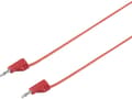 Pikkukuva 1 / 3: VOLTCRAFT MSB-200 Prøveledning [Lamelstik 2 mm - Lamelstik 2 mm] 0,60 m Rød 1 stk