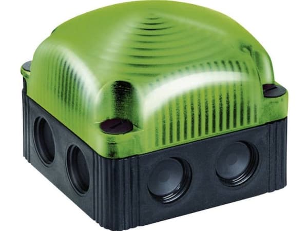 Werma Signaltechnik Signallampa LED 853.210.54 853.210.54 853.210.54 Grön blinkande lampa 12 V/DC
