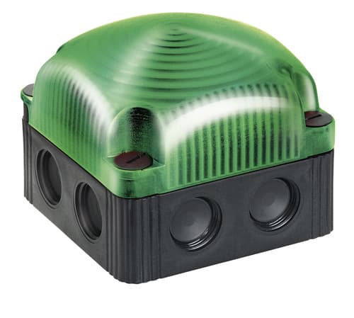 Werma Signaltechnik Signallampa LED 853.210.54 853.210.54 853.210.54 Grön blinkande lampa 12 V/DC