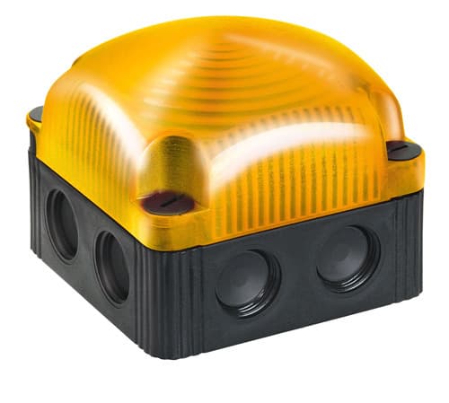 Werma Signaltechnik Signalpære LED Werma 853.310.54 Gul Blitzlys 12 V/DC