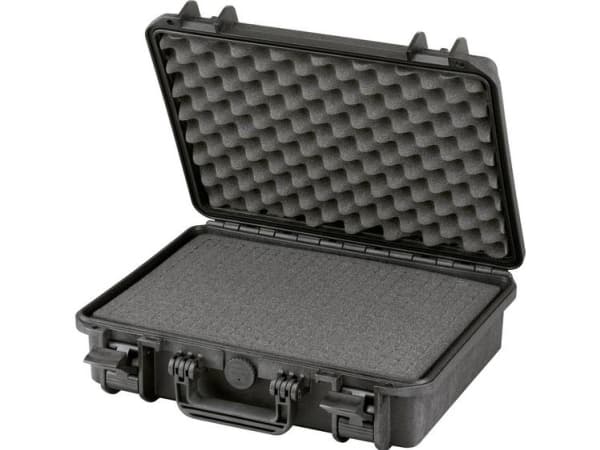 Plastica Panaro MAX380H115S, laukku/klassinen laukku, nailon, polymeeri, polypropeeni (PP), 2,28 kg, musta