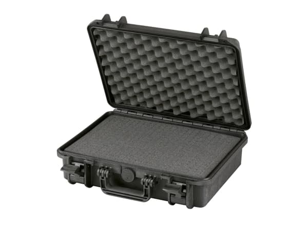 Plastica Panaro MAX380H115S, laukku/klassinen laukku, nailon, polymeeri, polypropeeni (PP), 2,28 kg, musta