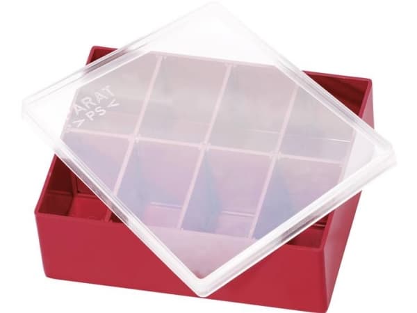 Parat 900021166, Verktygslåda, Plast, Röd, 118 mm, 44 mm, 97 mm