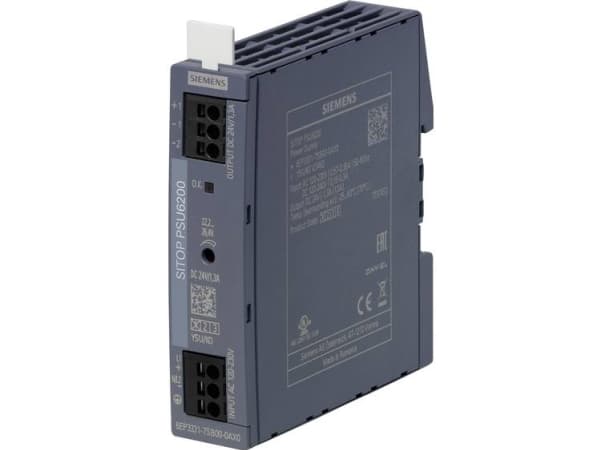 Siemens 6EP3331-7SB00-0AX0 Strømstik/strømforsyning 24 V 1.3 A 31.2 W Antal udgange:1 x Indhold 1 stk