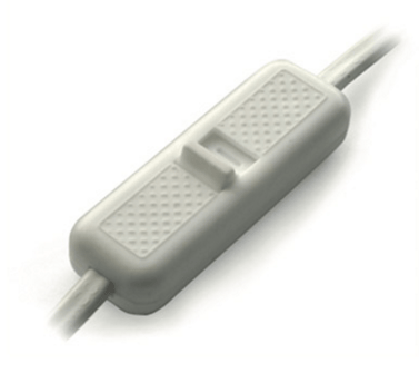 Acar 2 cord white switch - WS-1P