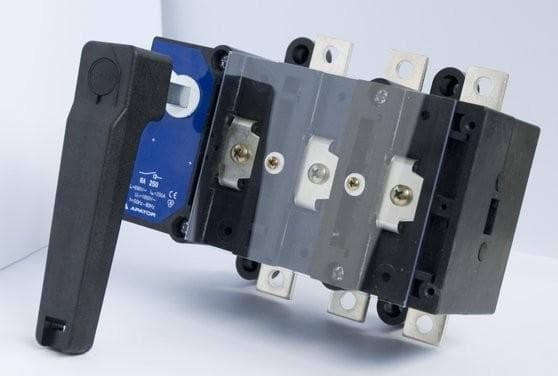 Apator Switch disconnector with independent drive 3 pole shaft handle RA250 P3/R 690V 250A Ui: 1000V