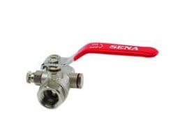 Arco Sena GW 3/4" genomgående kulventil med dränering 152104