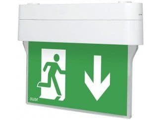 AWEX Emergency lighting fitting ARROW N LED 1W 1h single purpose (ARN/1W/E/1/SE/X/WH)