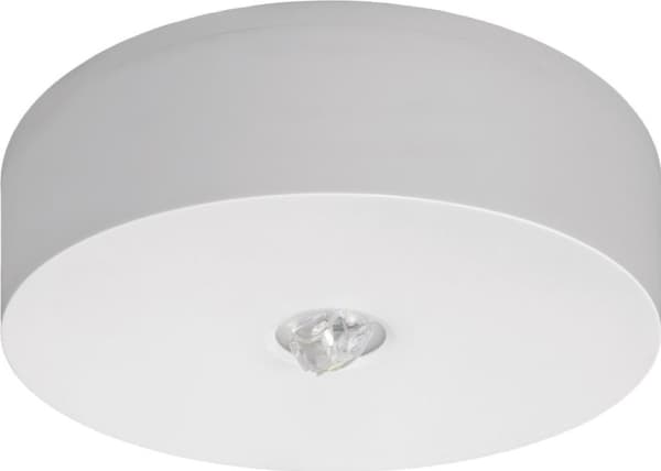 AWEX Emergency lighting fitting AXN IP65 LED 6W 590lm (open opt.) 1h single-purpose AT white AXNO/6W/BSE/AT/WH - AXNO/6W/BSE/AT/WH