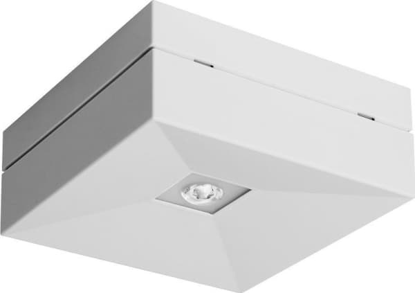 AWEX nødarmatur LOVATO II LED 2W (opt. universal) 270lm 3t enbruks AT hvit LV2U/2W/BSE/AT/WH - LV2U/2W/BSE/AT/WH