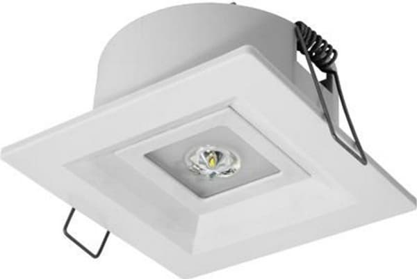AWEX nødarmatur LOVATO P ECO LED 1W 120lm (valgfritt åpen) 1t enbruks hvit LVPO/1W/ESE/AT/WH - LVPO/1W/ESE/AT/WH