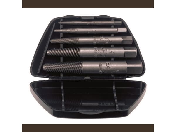 Bahco 1435/5, Ruuvin poistosetti, 110 g, 5 kpl