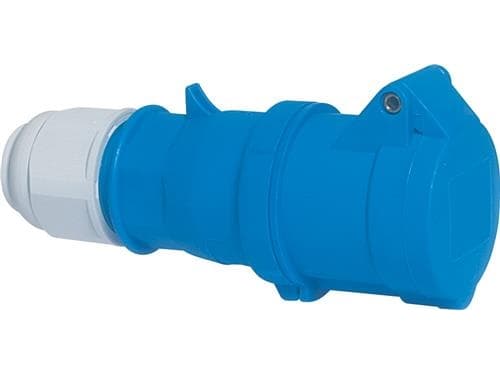BALS CEE Förlängningskabel H6 230V AC 16A 3-polig, bluemultigrip kabelavlastning, Quick Connect®IP44 polyamid