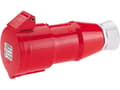 Pikkukuva 4 / 4: BALS CEE JatkojohtoH6 400V AC 16A 4-napainen, punainen, multigrip kaapelinpoisto, Quick Connect® IP44polyamidi,
