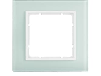 Berker 10116909, Hvit, Glass, Berker, Blank, 10 stykker