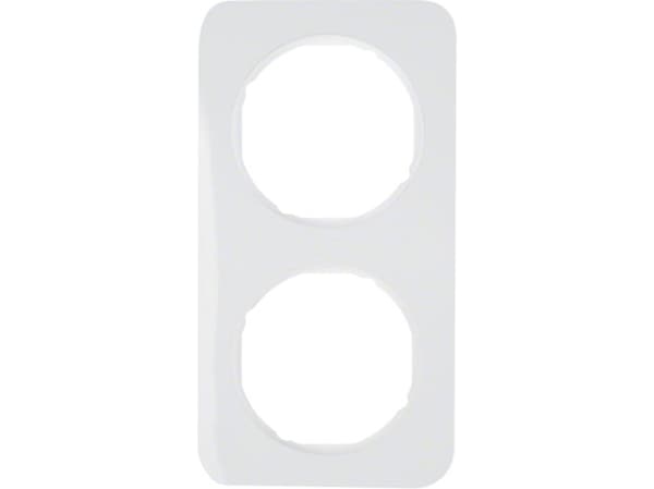 Berker 10122189, Hvit, Skrueløs, Berker, Blank, 1 stykker