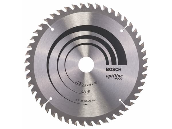 Bosch 2 608 640 727, Puu, 23,5 cm, 3 cm, 1,8 mm, 2,8 mm, ATB (Alternate Top Bevel)