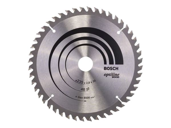 Bosch 2 608 640 727, Puu, 23,5 cm, 3 cm, 1,8 mm, 2,8 mm, ATB (Alternate Top Bevel)