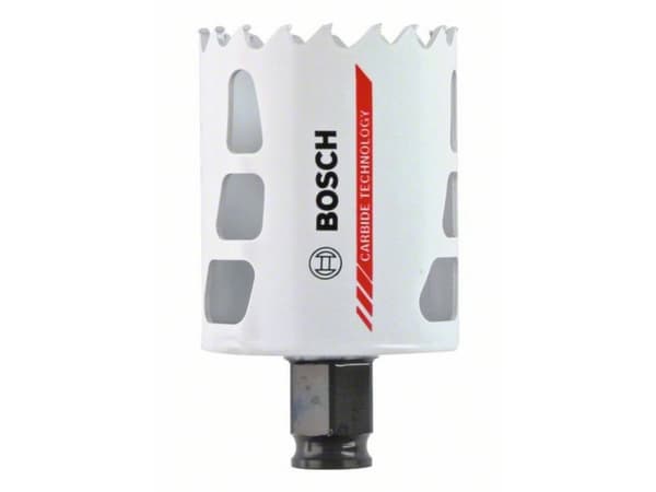 Bosch 2 608 594 172, Single/enkelt, Drill, Aluminium, Murstein, Polyvinylklorid (PVC), Rustfritt stål, Flis, Tre, Sort, Rød, Hvit, 6 cm, 5,4 cm