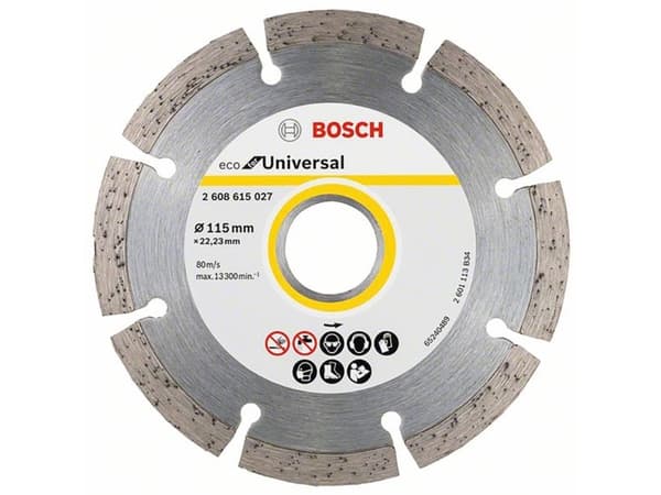 Diamantskiva 115mm [ECO för Universal, 2608615027]
