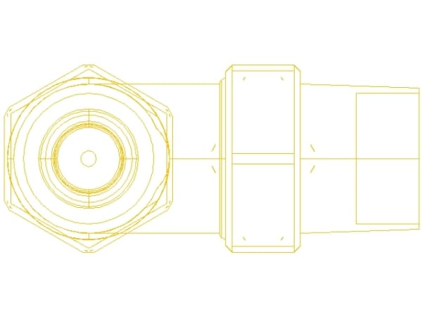 Danfoss termostatisk avstengningsradiatorventil RA-N 15 for radiatorer med innebygd ventil (013G3903)