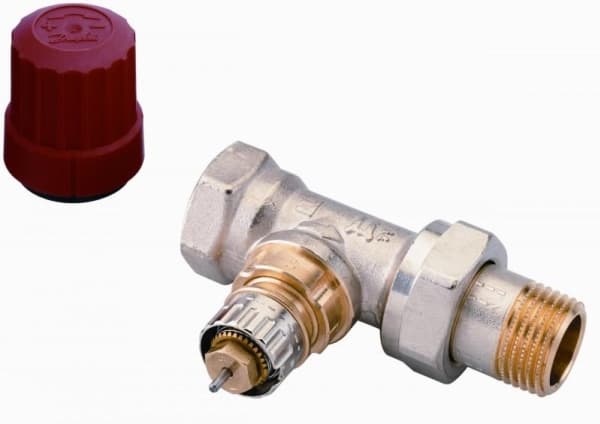 Danfoss termostatventil med forhåndsinnstilling RA-N15, vinkel DN15 - 013G3912