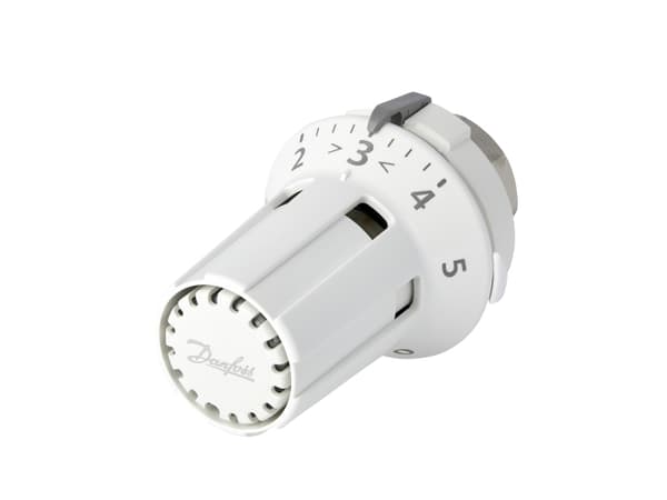 Danfoss RAW-K 5135, Hvit, Plast, Rotasjon, 8 - 28 °C, 130 g, 150 g