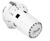 Danfoss RAW-K 5135, Hvit, Plast, Rotasjon, 8 - 28 °C, 130 g, 150 g