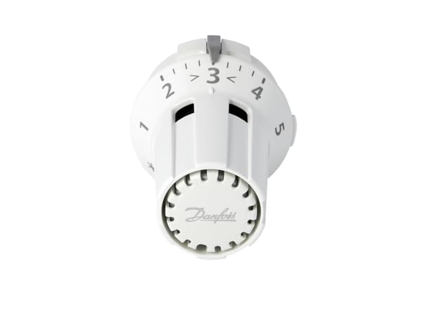 Danfoss RAW-K 5135, Hvit, Plast, Rotasjon, 8 - 28 °C, 130 g, 150 g