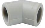 Detail-met PP elbow 45 ° 90mm