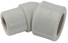 Detal-met Kolano nyplove PP 45° 40mm