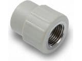 Detal-met PP hylsa invändig gänga 32mm x 3/4"