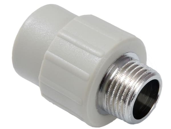 Detal-met-liitin PP GZ 20mm x 3/4" - MGZ20X3/4 - MGZ20X3/4