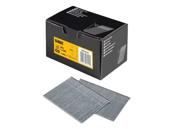 DEWALT 16 Ga dykker, galvaniseret, vinklet 20°, 63 mm, 2500 stk.