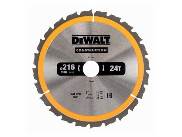 Dewalt pyörösaha 216x30mmx24z - DT1952-QZ - DT1952-QZ