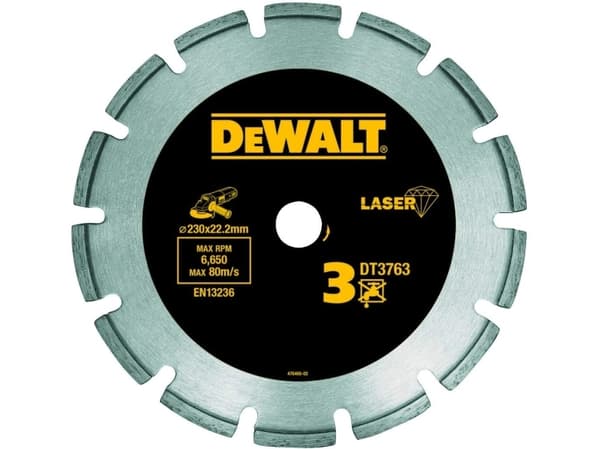 DeWALT DT3763-XJ, Betong, Murverk, 23 cm, 2,22 cm, 2,8 mm, DeWALT, 1 styck