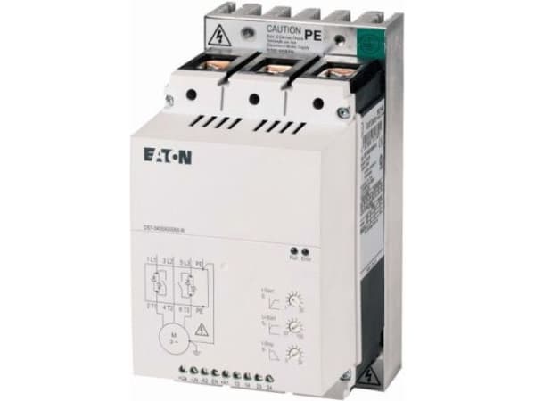 Eaton DS7-340SX100N0-N 134920 Pehmokäynnistysyksikkö Moottorin teho 400 V:lla 55 kW Moottorin teho 230 V:lla 30 kW 24 V/DC Nimellisvirta 100 A