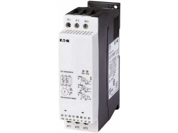 Eaton DS7-342SX024N0-N 134931 Pehmokäynnistysyksikkö Moottorin teho 400 V:lla 11 kW Moottorin teho 230 V:lla 5,5 kW Nimellisvirta 24 A