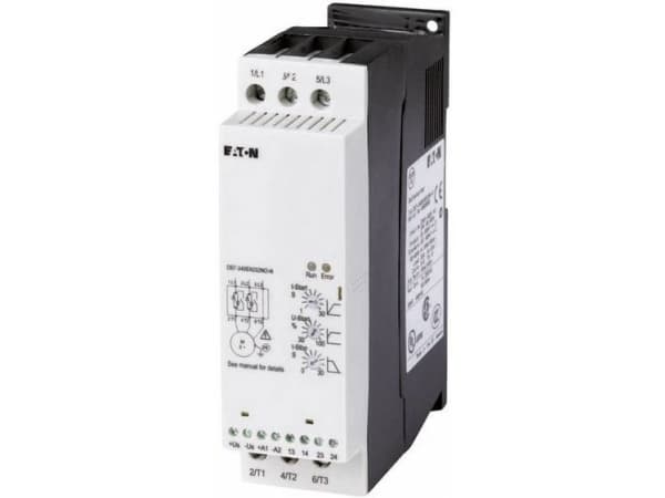 Eaton DS7-342SX024N0-N 134931 Pehmokäynnistysyksikkö Moottorin teho 400 V:lla 11 kW Moottorin teho 230 V:lla 5,5 kW Nimellisvirta 24 A